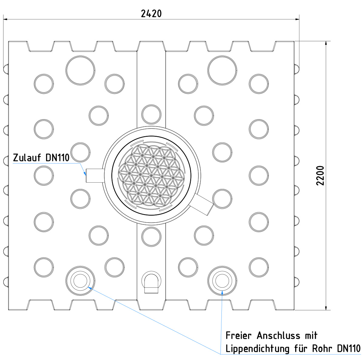 AQa-Line-Flachtank-4000-L-HF-Dom-kurz-200-kg-AF-41-0021-oben