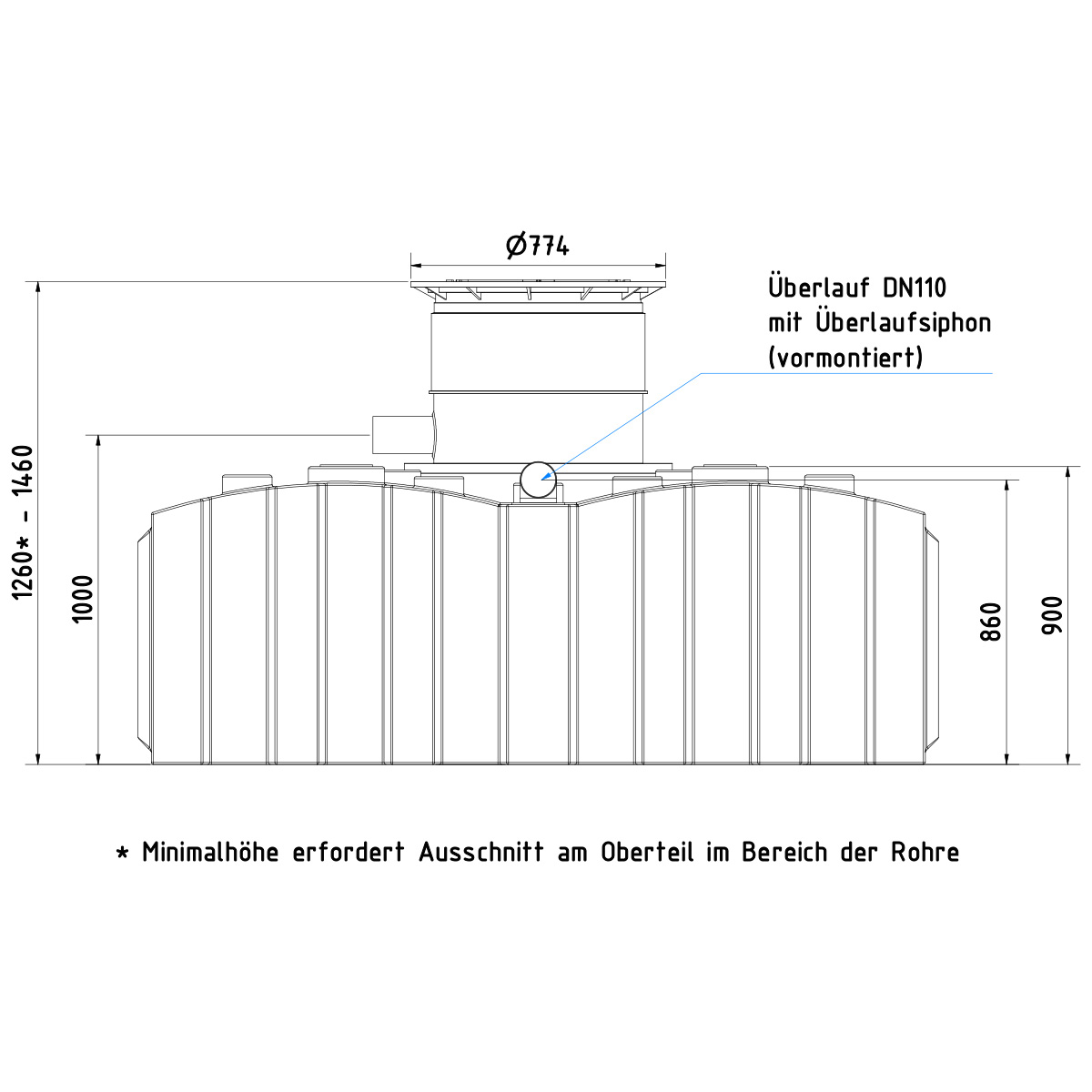 AQa-Line-Flachtank-4000-L-GF-Dom-kurz-200-kg-AF-41-0031-seite