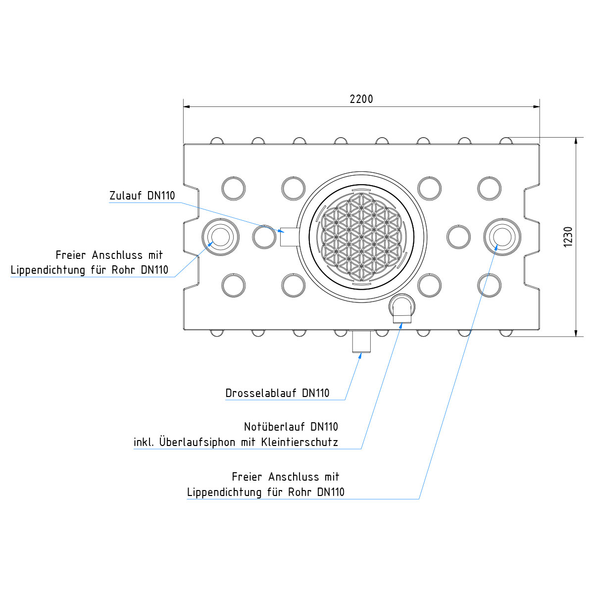 AQa-Line-Retentions-Flachtank-2000-L-100-GF-Dom-kurz-200-kg-FR-20-1211-oben