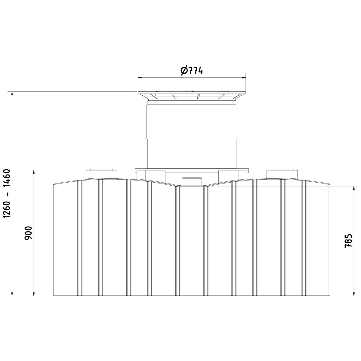 AQa-Line-Flachtank-3000-L-oF-Dom-kurz-200-kg-AF-30-0001-seite